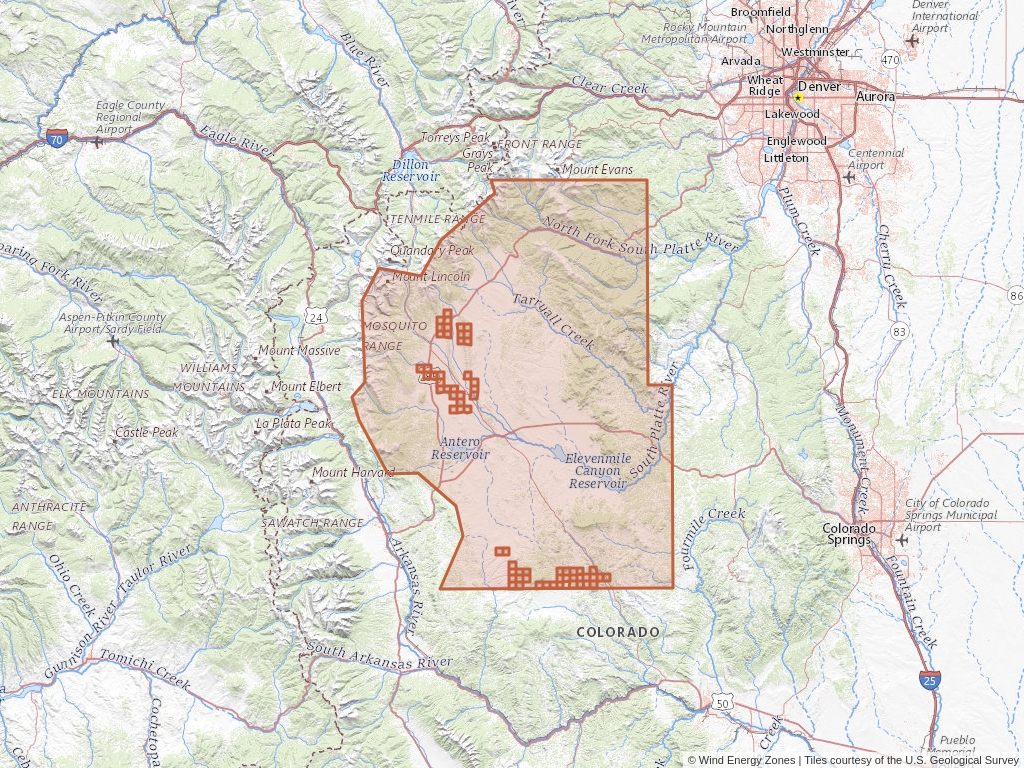 Wind Energy In Park County, Colorado | Wind Energy Zones™