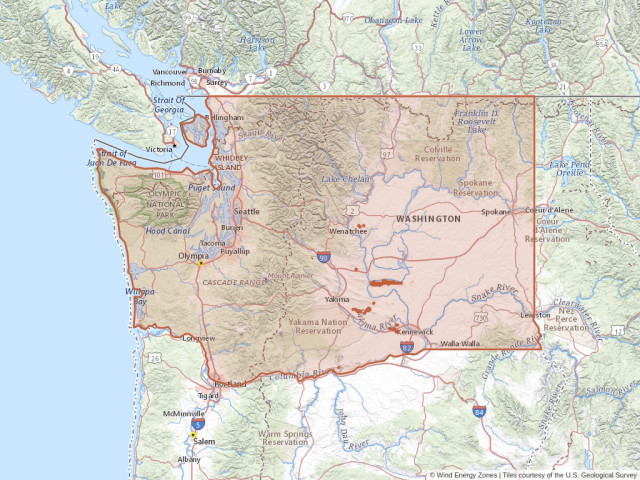 Wind Energy In Washington | Wind Energy Zones™